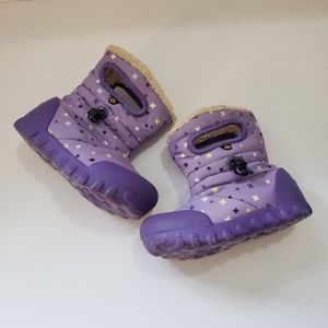 Baby Bogs Winter Boots Waterproof Purple Toddler 9